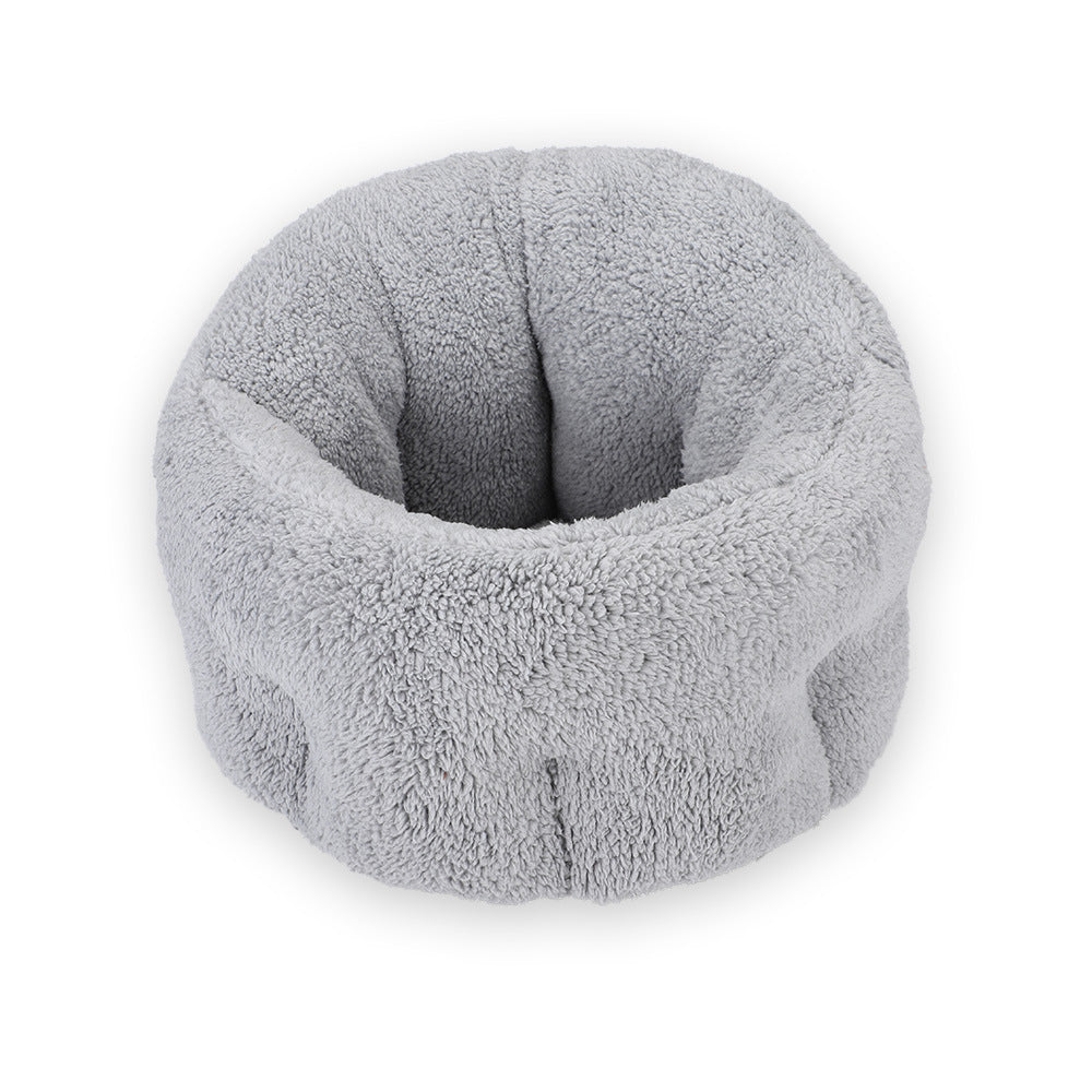 Washable Cotton Pet House – Calming Bed for Dogs & Cats Indoors - Small