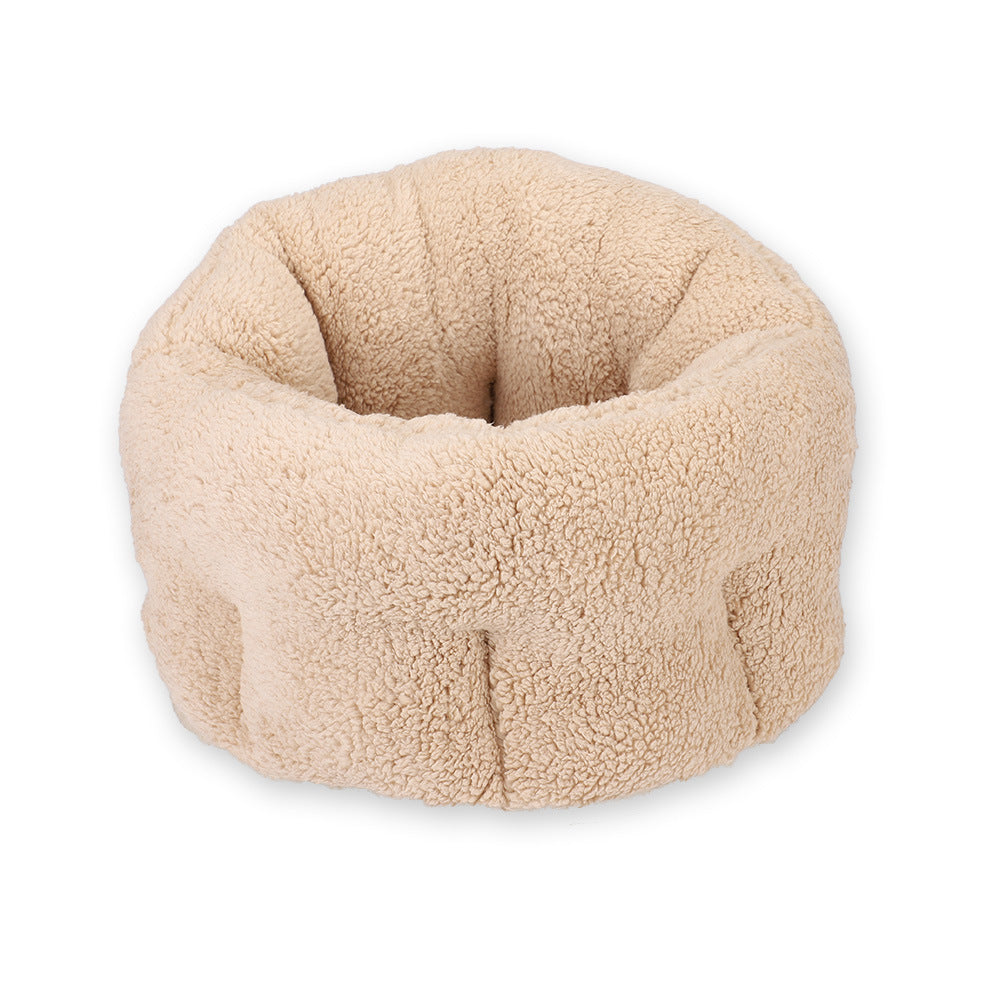 Washable Cotton Pet House – Calming Bed for Dogs & Cats Indoors - Small