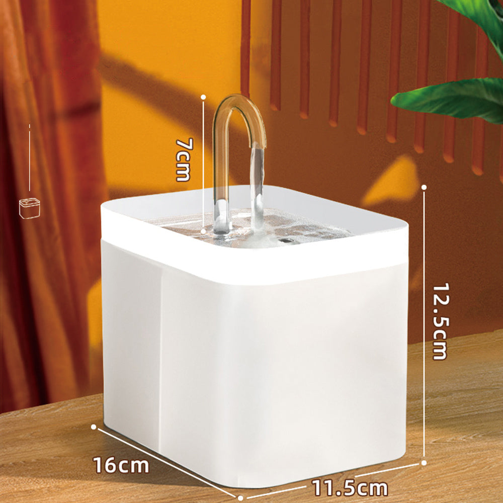 Automatic pet water dispenser - 1.5L - 3 water flow speed modes