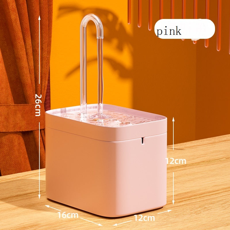 Automatic pet water dispenser - 1.5L - 3 water flow speed modes